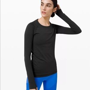 NWT Lululemon Black Swiftly Tech Long Sleeve